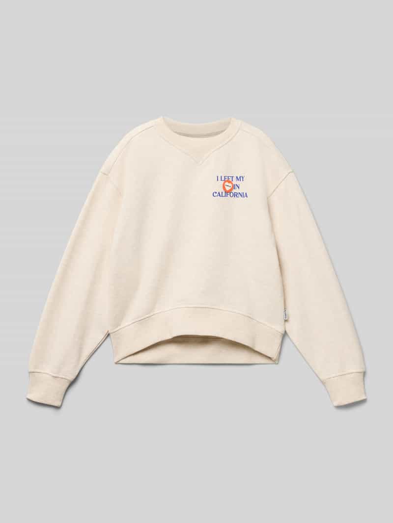 Garcia Sweatshirt met ribboorden