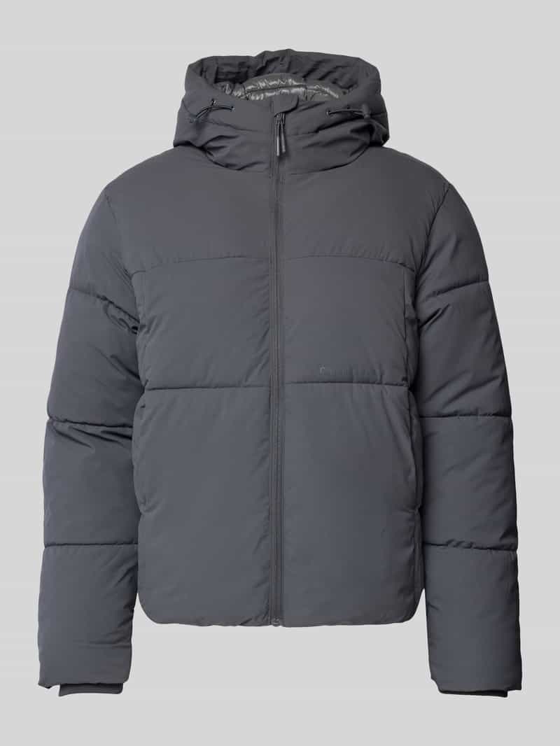 jack & jones Regular fit gewatteerd jack met capuchon model 'Jorve'