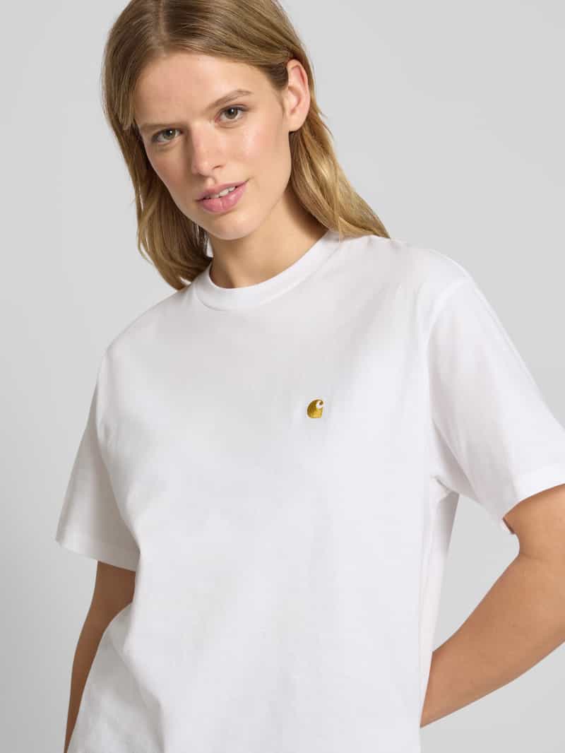 Carhartt Work In Progress Oversized T-shirt met labelstitching