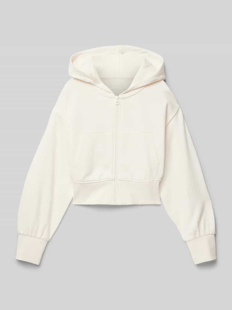 Tom Tailor Korte hoodie van puur katoen