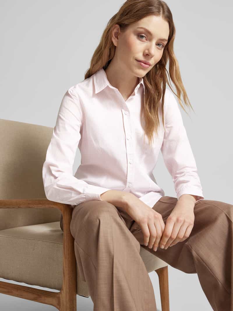 Christian Berg Woman Regular fit overhemdblouse met doorknoopsluiting
