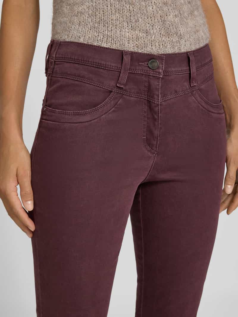 Raphaela By Brax Stoffen broek met steekzakken model 'Laura'