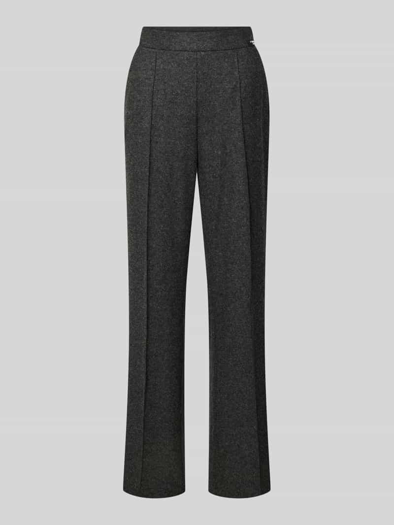 CAMBIO Regular fit broek met wol model 'AVA'