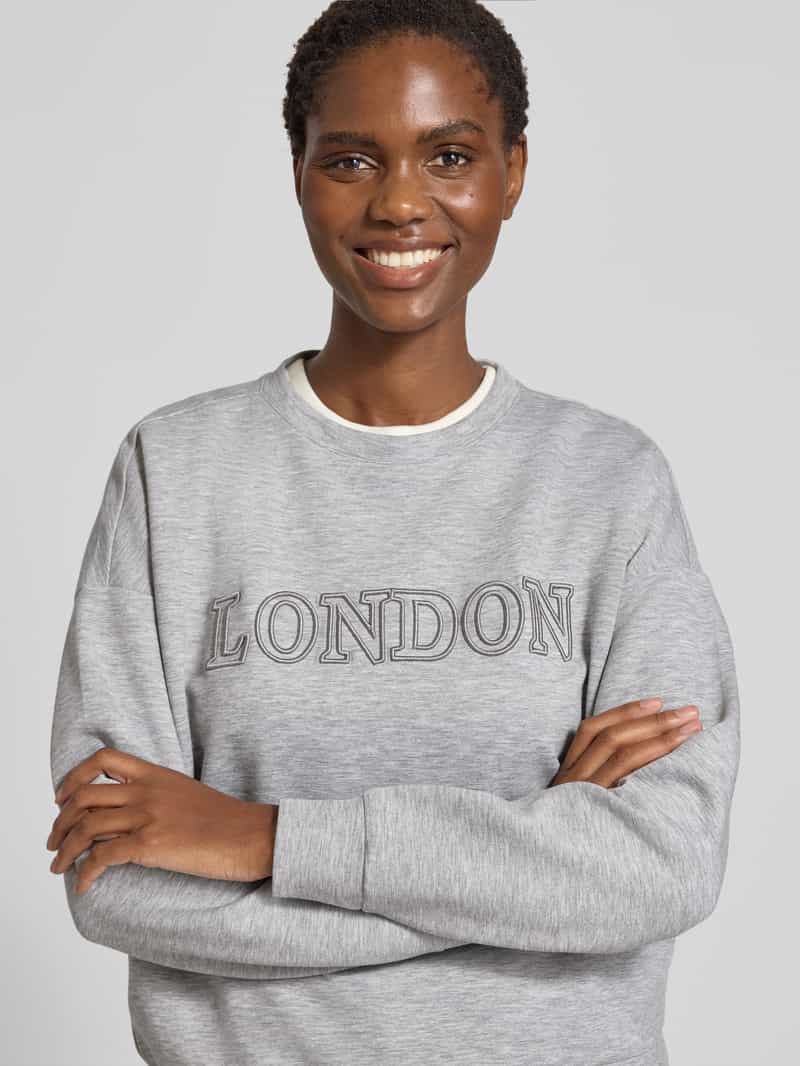Vila Sweatshirt met ronde hals model 'REFLECT