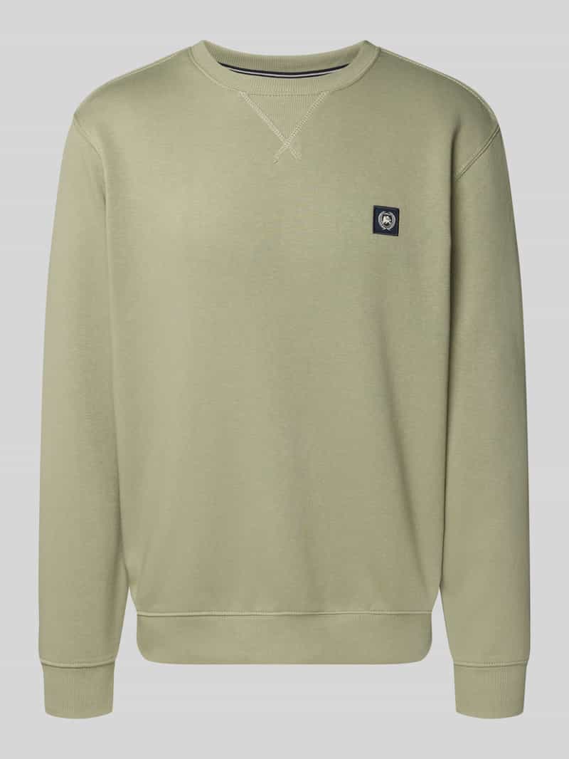 Lerros Sweatshirt met labelpatch