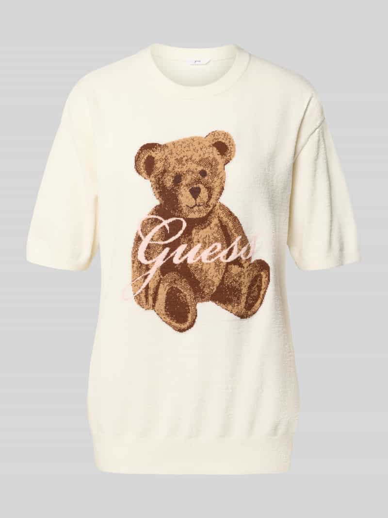 Pyjamabovenstuk met motiefprint