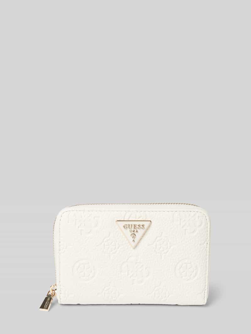 Guess Portemonnee met logo-applicatie model 'CRESIDIA'