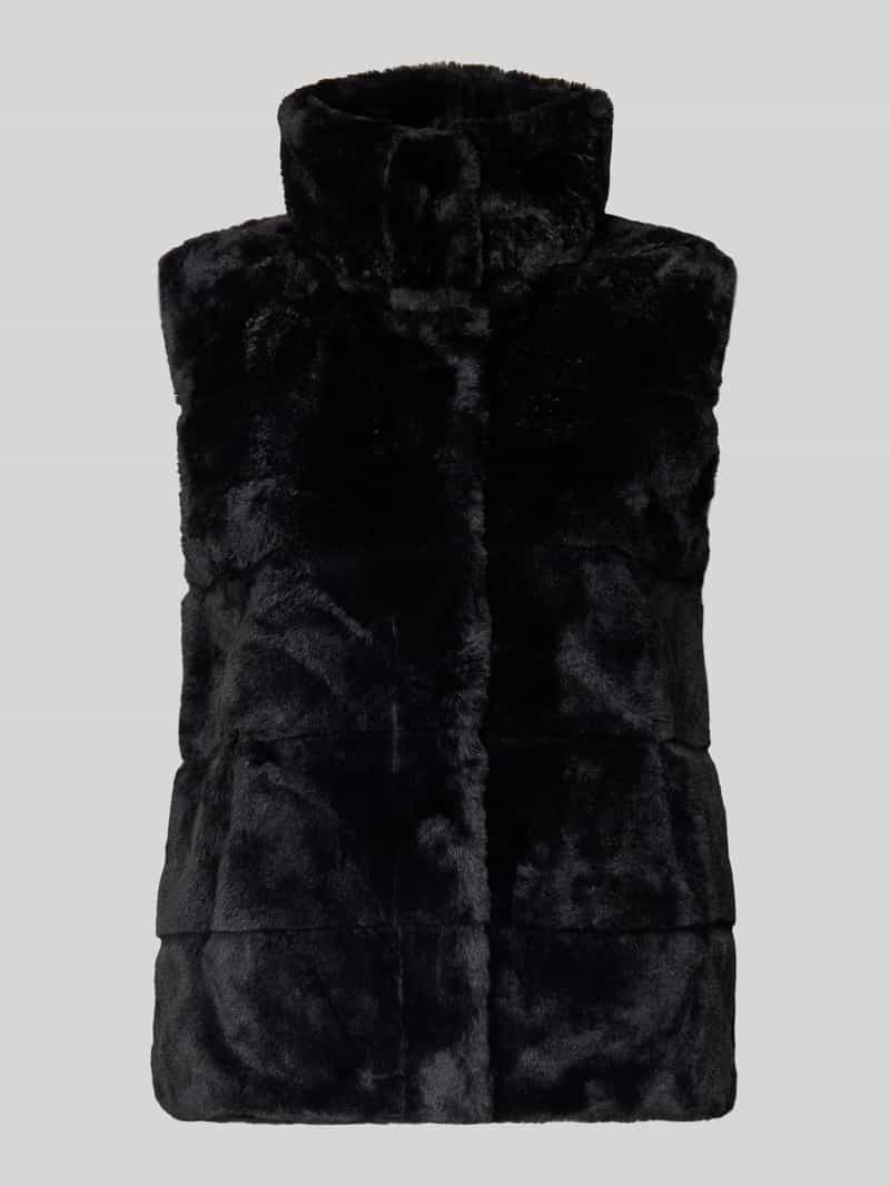 monari Gilet met imitatiebont