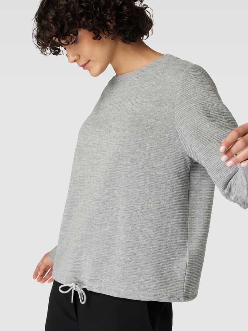 Tom Tailor Gebreide pullover met tunnelkoord