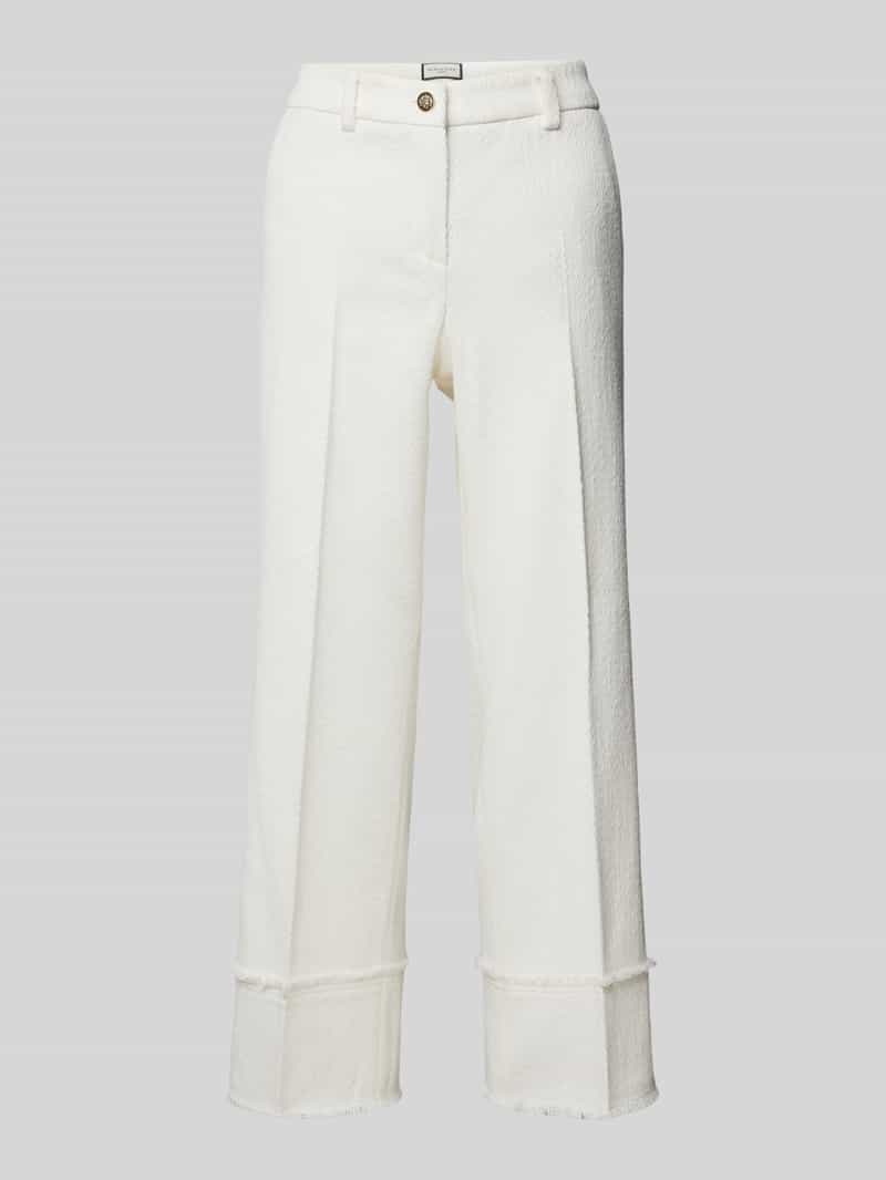 SEDUCTIVE Stoffen broek met verkorte pasvorm model 'MIA'