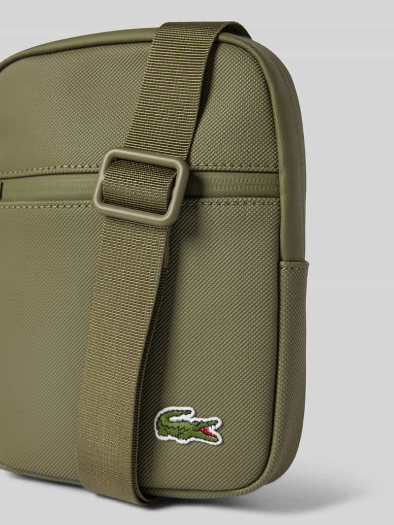 Lacoste Schoudertas met logostitching