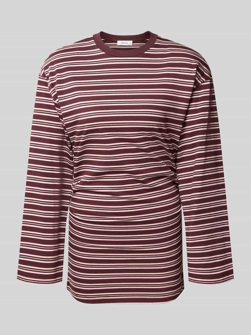 Shirt met lange mouwen in all-over look model 'BETT'
