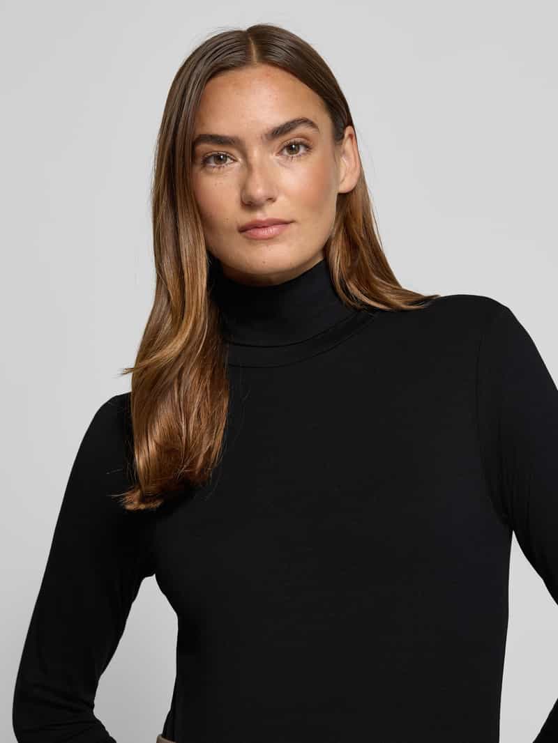 FREE QUENT Shirt met lange mouwen en col model 'Liana'