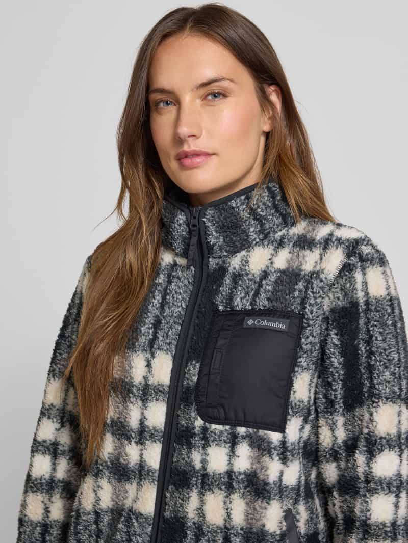 Columbia Fleecejack met opstaande kraag