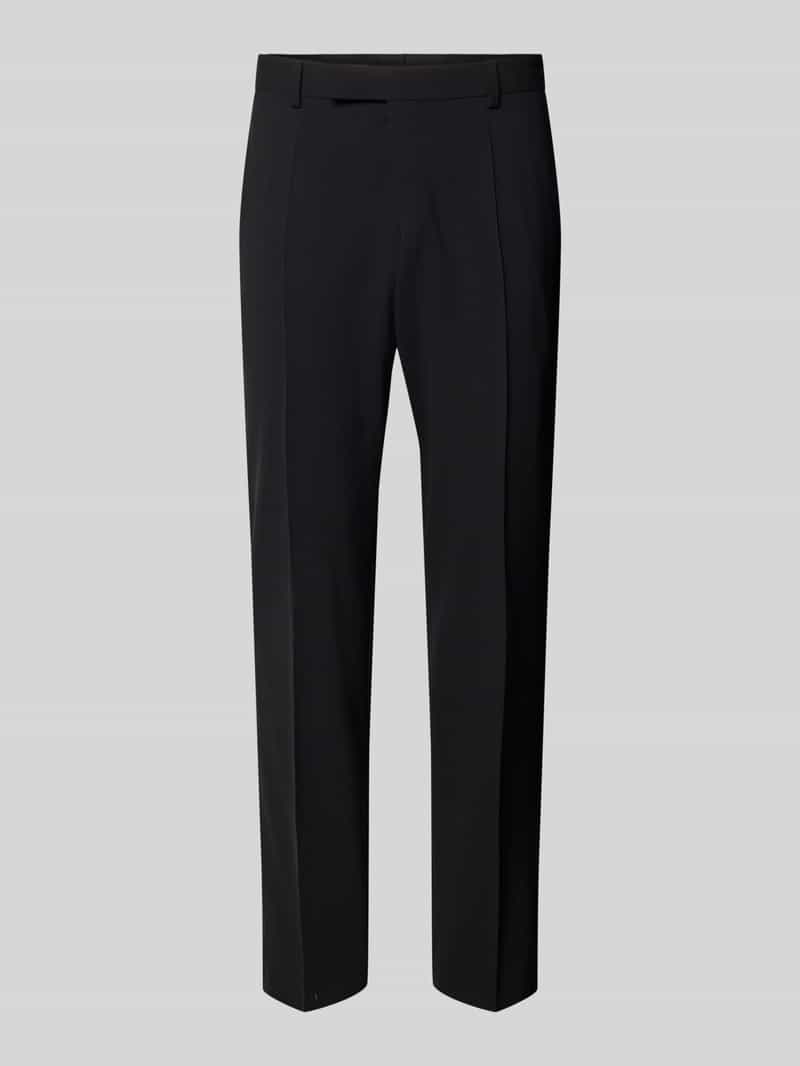 Boss Slim fit pantalon van scheerwolmix model 'H-GIO-MM-C-NF'
