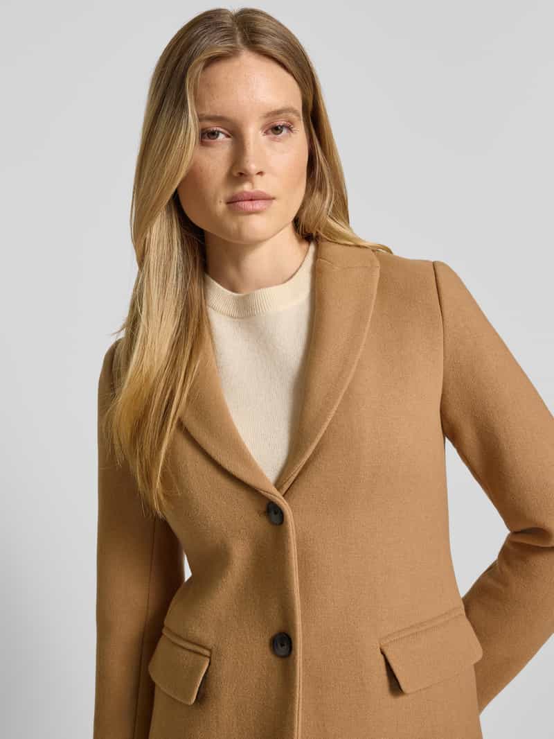 GUIDO MARIA KRETSCHMER WOMAN Lange jas met reverskraag model 'Viola'