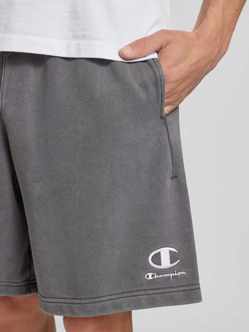 Champion Regular fit bermuda met labelstitching
