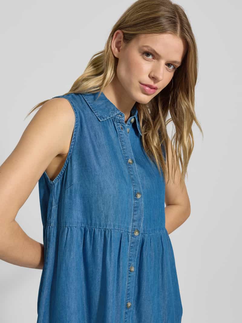 Only Loose fit jeansjurk van een mix van katoen en lyocell model 'BEA SIESTA'