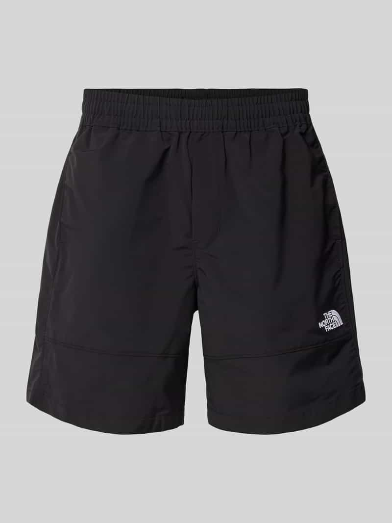 The North Face Straight leg korte broek met labelstitching model 'EASY WIND'