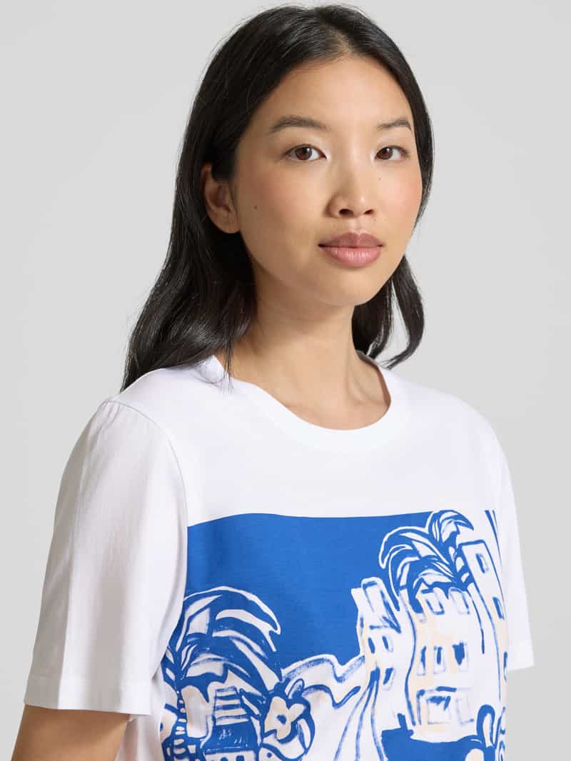 Marc Cain T-shirt met motiefprint