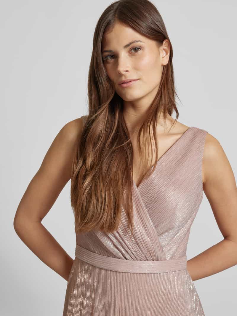 TROYDEN COLLECTION Avondjurk met taillepas