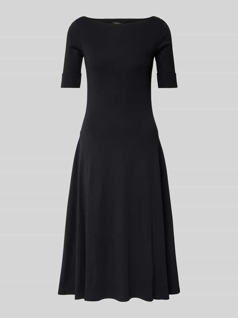 Lauren Ralph Lauren Midi-jurk met ronde hals model 'MUNZIE'