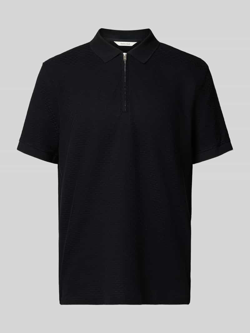 Selected Homme Regular fit poloshirt van puur katoen model 'ISAAC'