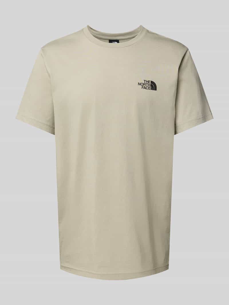 The North Face T-shirt met labelprint