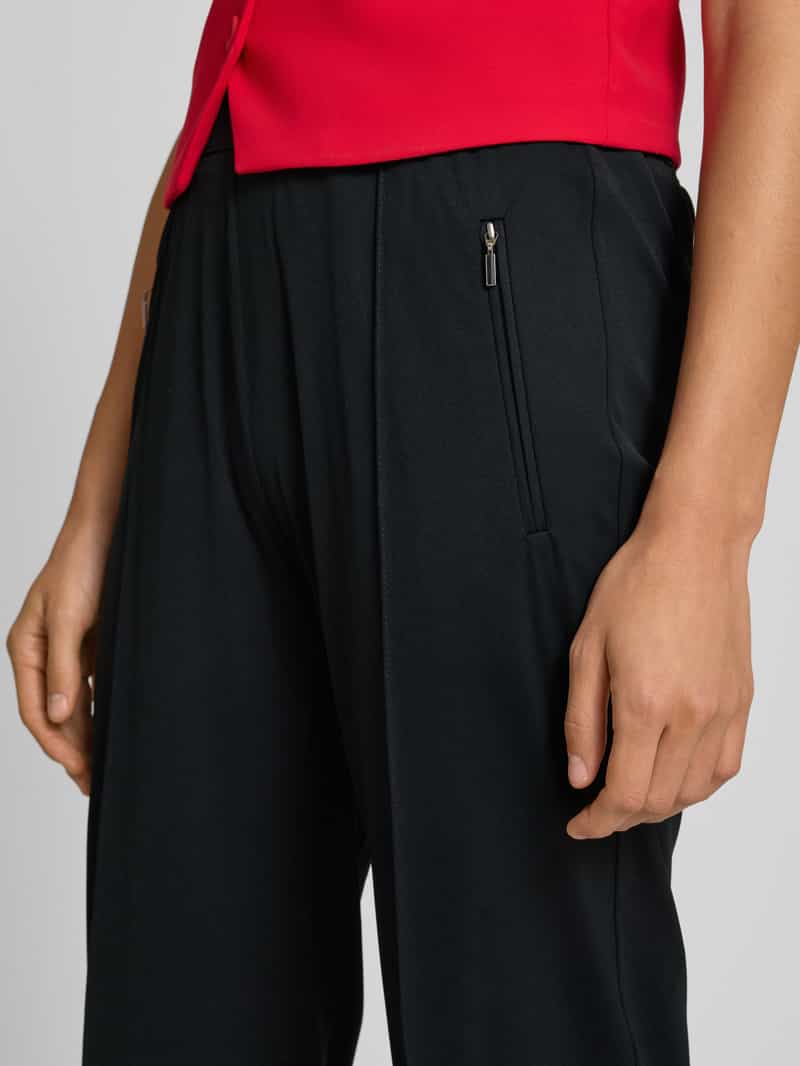 Raphaela By Brax Broek met elastische band model 'Peggy Flared'