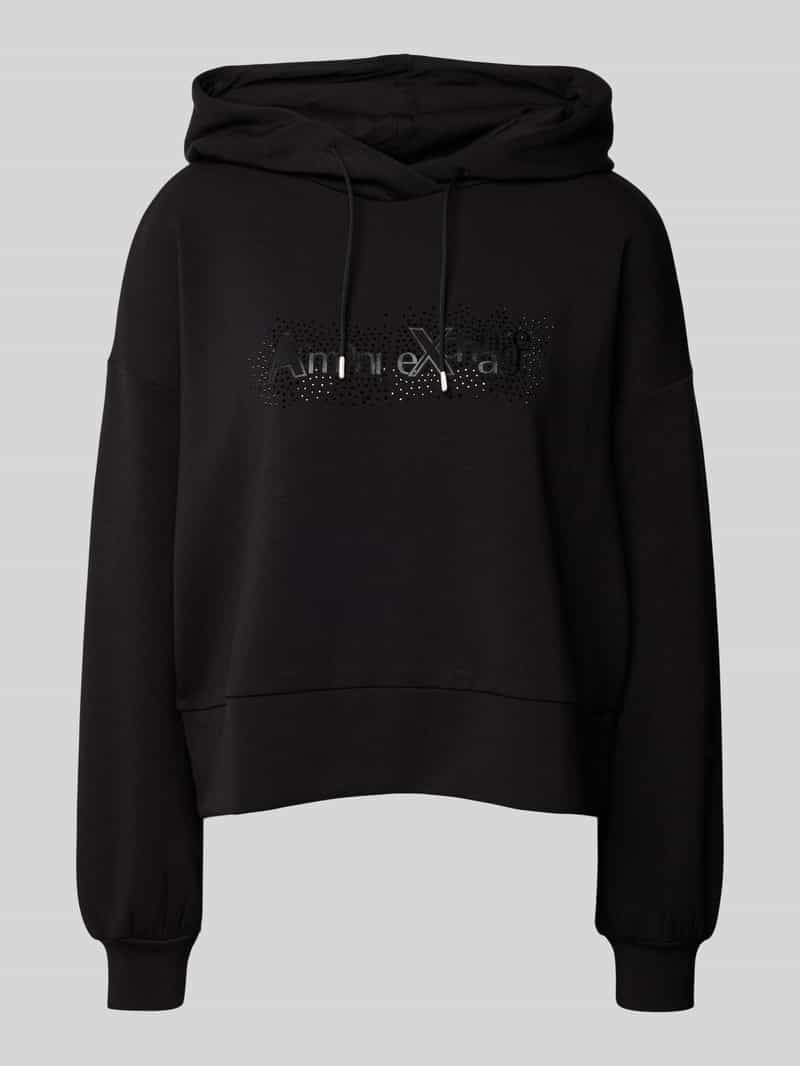 Armani Exchange Korte hoodie met capuchon
