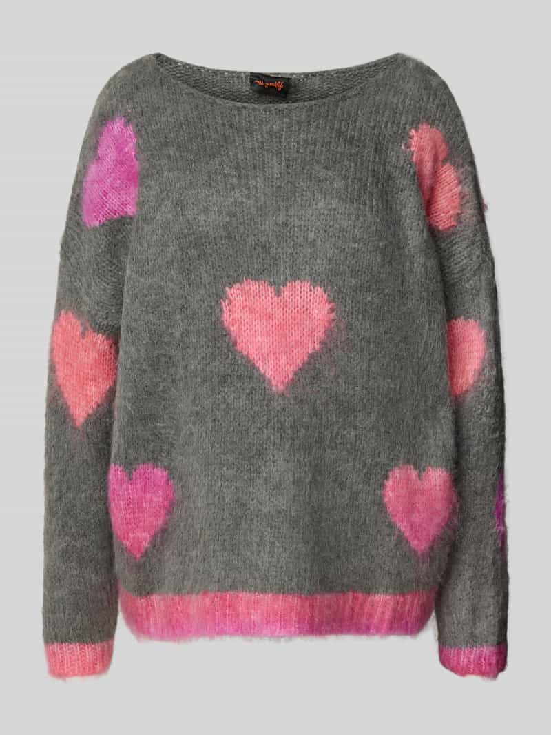 miss goodlife Relaxed fit gebreide pullover van een mix van wol en alpaca