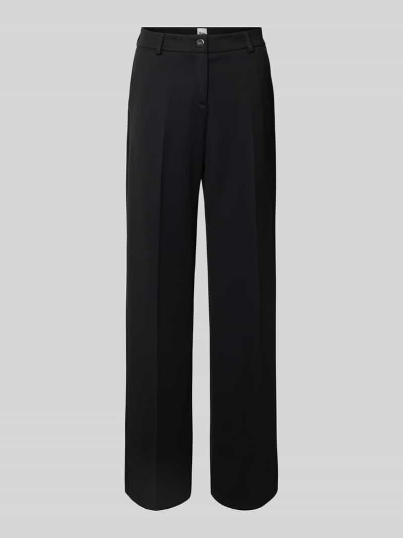 BRAX Regular fit stoffen broek met persplooi model 'Maine'