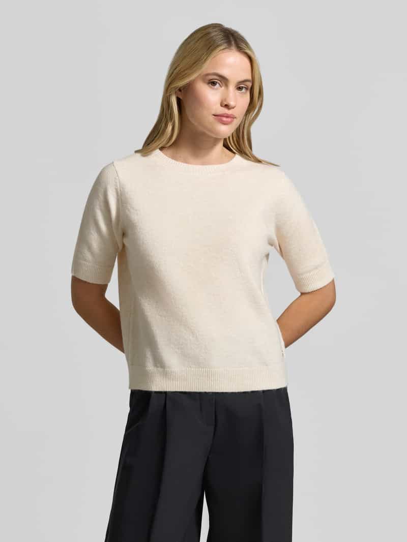 S.Oliver Regular fit pullover met wol ecru, foto 3
