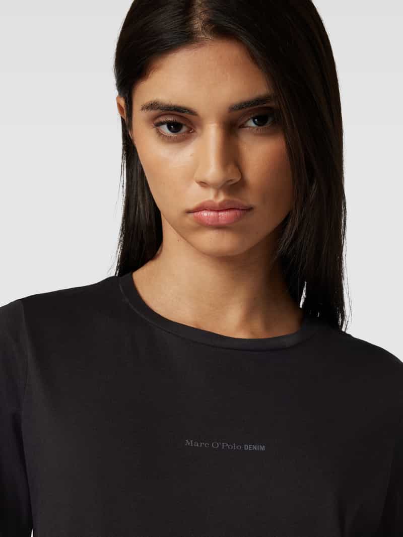 Marc O'Polo DENIM T-shirt met labeldetail