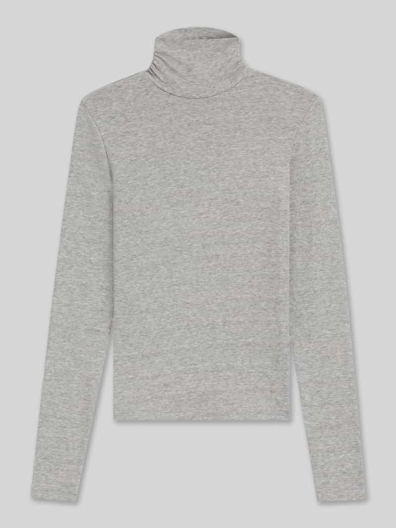 Boss Orange Slim fit shirt met lange mouwen van lyocellmix
