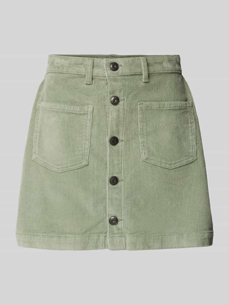 Only Corduroy minirok in katoenmix model 'AMAZING GLOBAL'