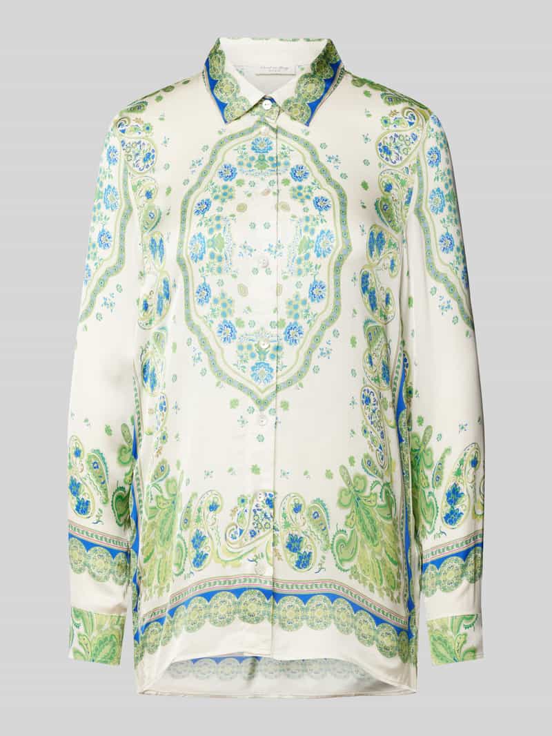 Christian Berg Woman Blouse met platte kraag