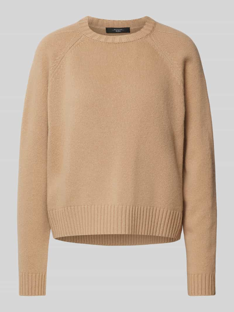 Weekend Max Mara Gebreide pullover met ribboorden, model 'GABBIA'