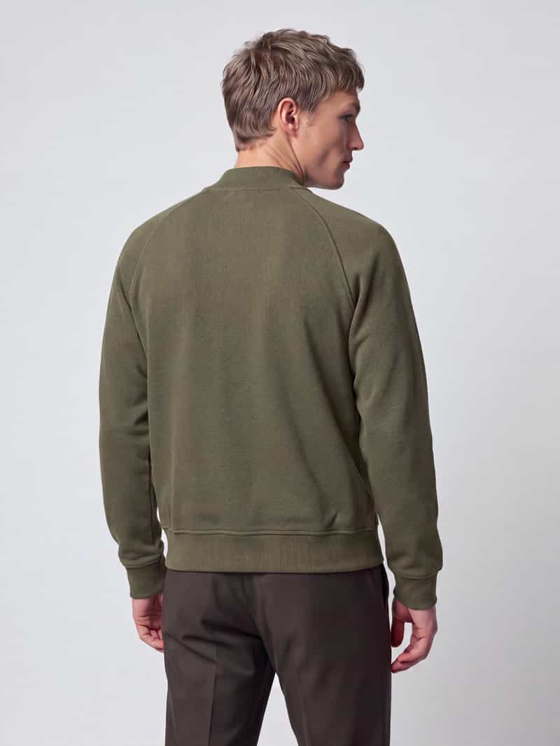 Polo Ralph Lauren Regular fit gebreid jack met gewatteerd frontpaneel