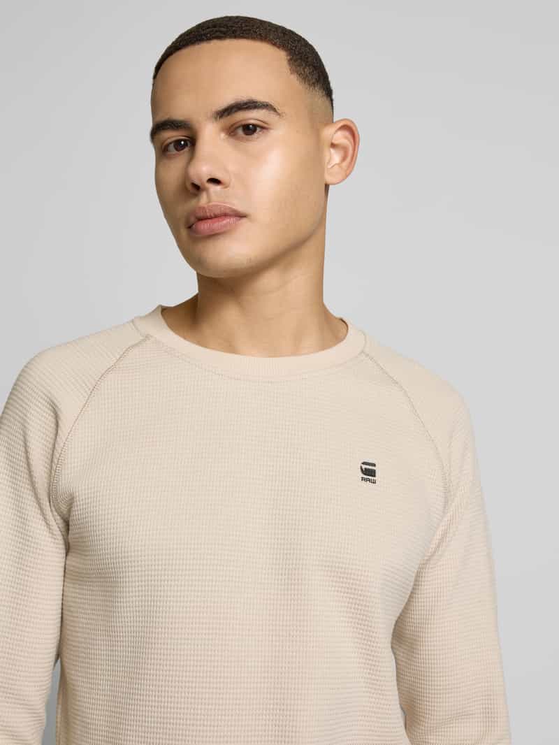 G-Star Raw Shirt met lange mouwen met labeldetail model 'Jirgi'