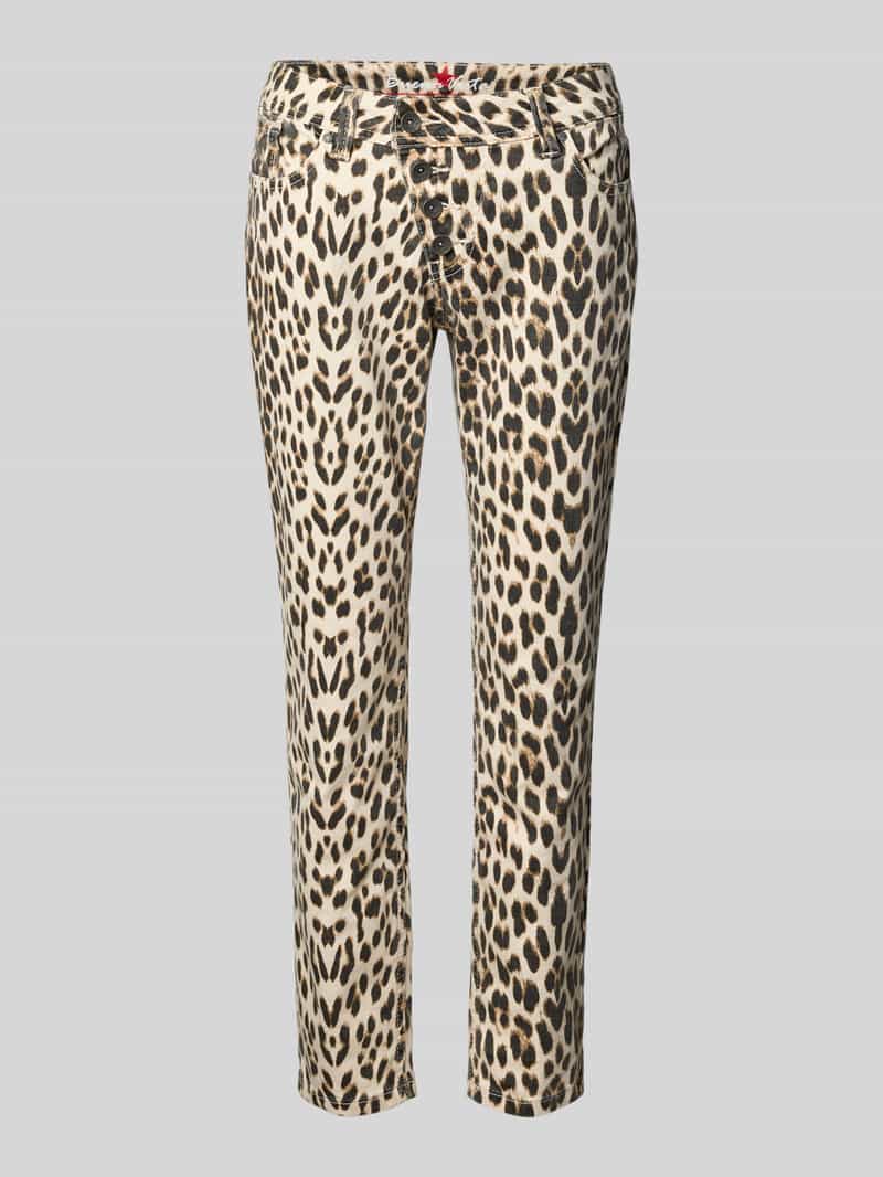 Buena Vista Slim fit broek met verkort model 'MALIBU'