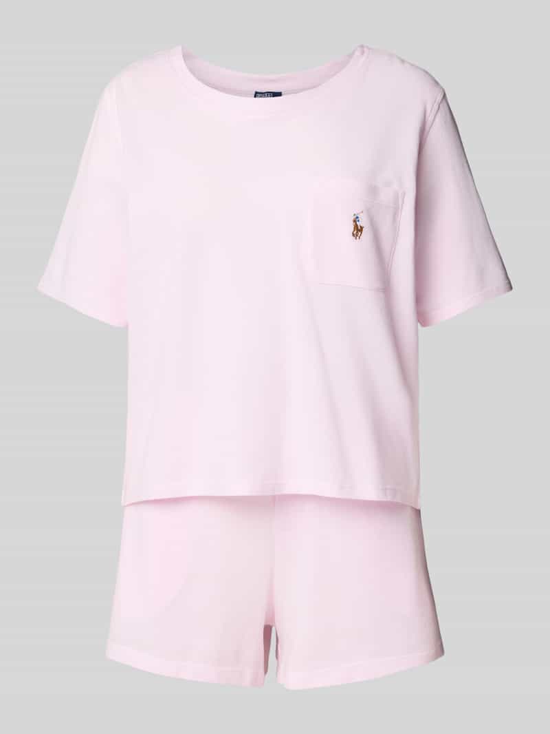 Polo Ralph Lauren Pyjama met logostitching model 'OXFORD'