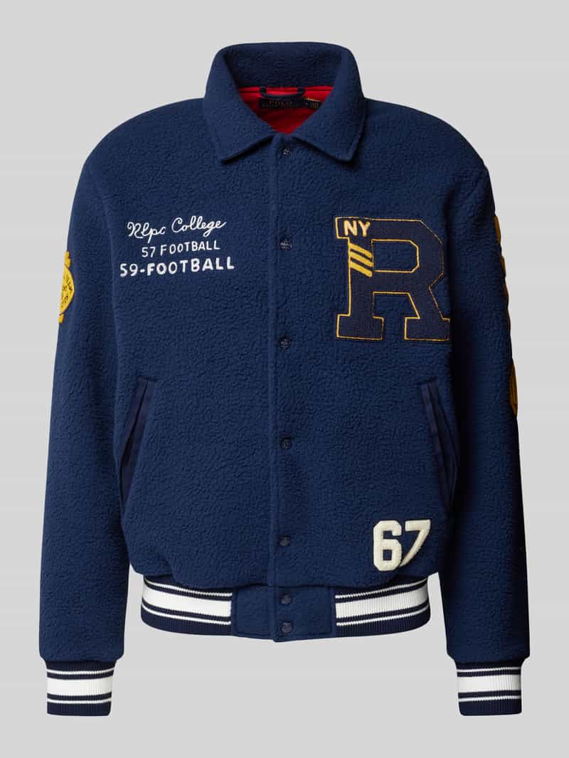 Polo Ralph Lauren Sweatjack met labelstitchings