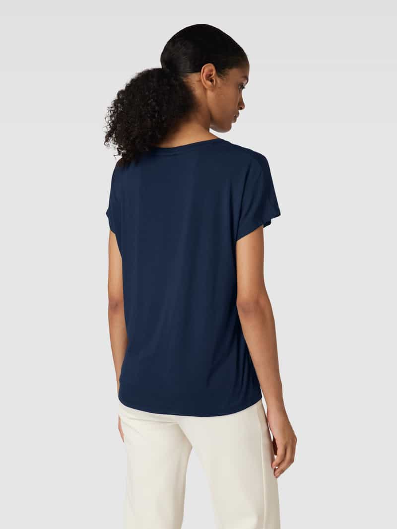 T-shirt met labeldetail, model 'Marcia' Soyaconcept