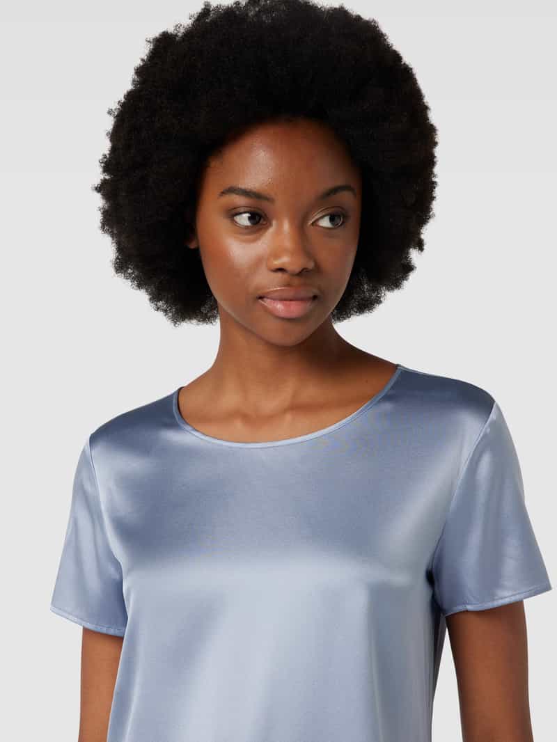 MaxMara Leisure Zijden shirt met ronde hals model 'CORTONA'
