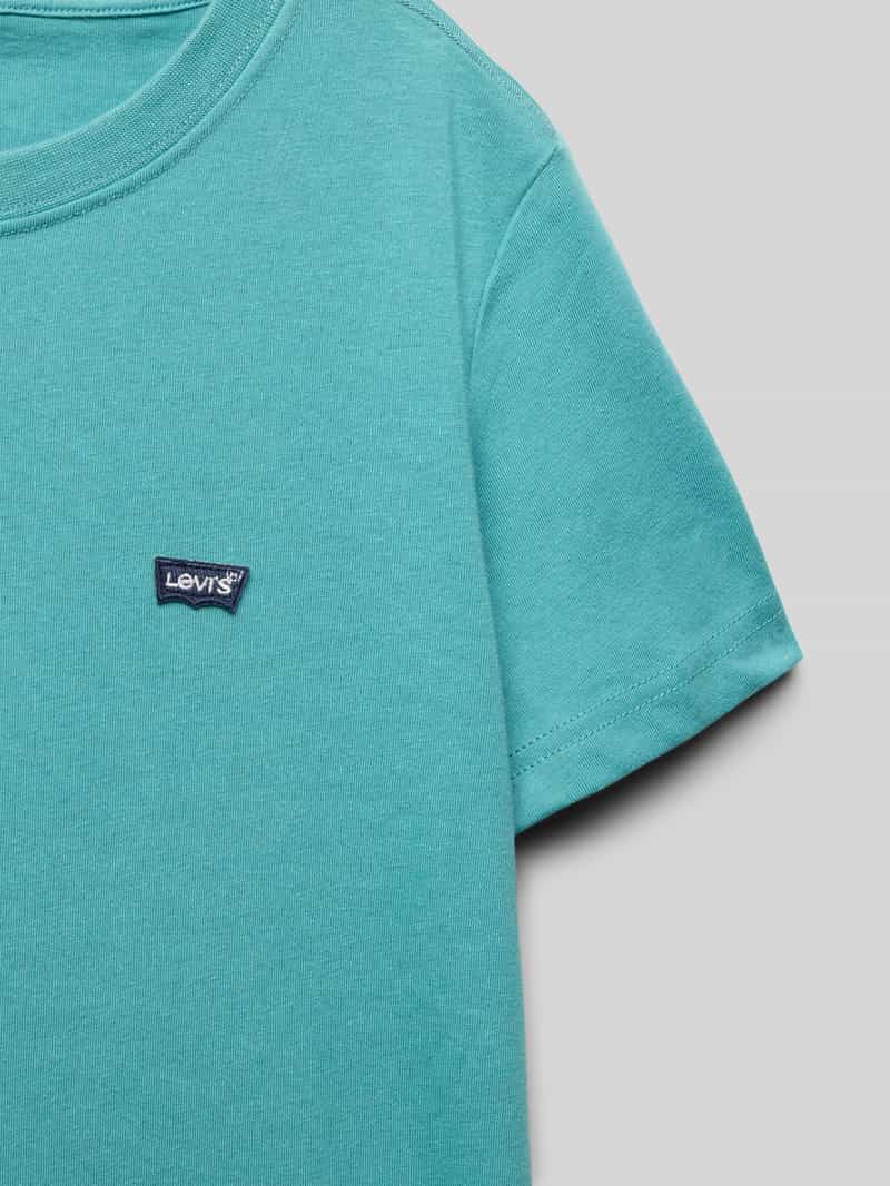 Levi s Kids T-shirt met labeldetail