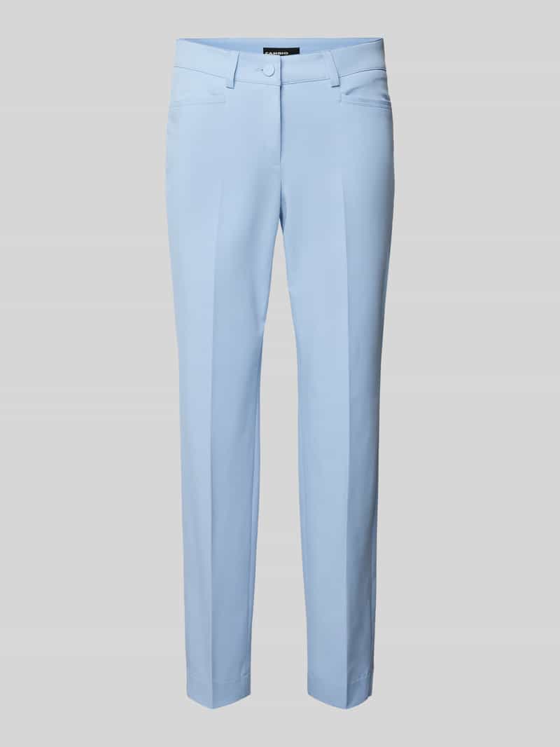 CAMBIO Slim fit stoffen broek met verkort model 'RENIRA'