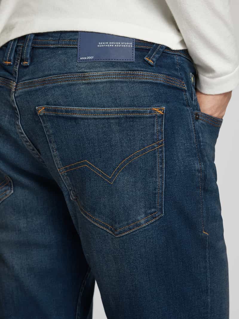 Tom Tailor Denim Straight fit jeans van katoenmix model 'AEDAN'
