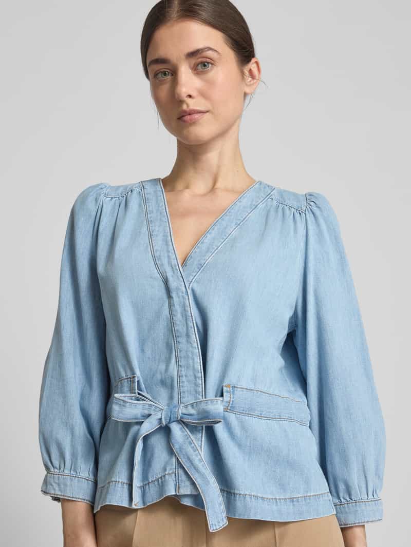 Bash Blouseshirt met strikdetail