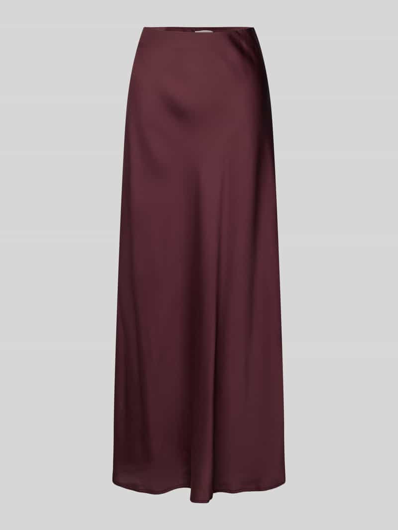Only Vloeiende maxirok in satijnen look met elastische tailleband model 'GABBY'